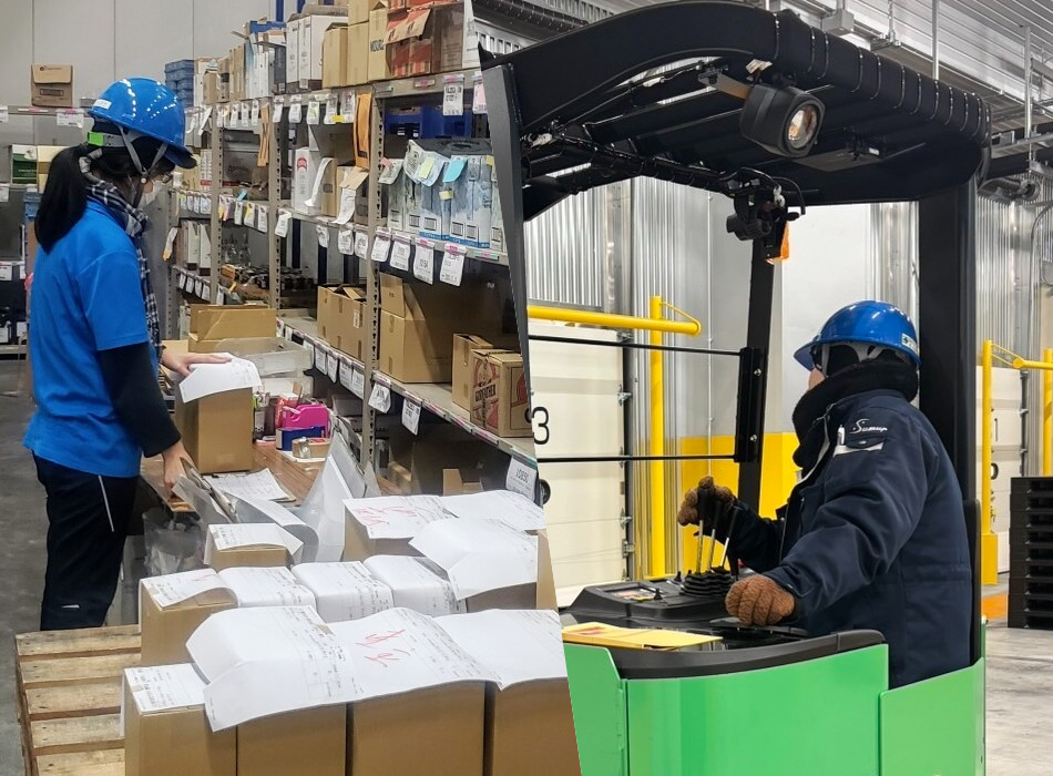 倉庫オペレーター仕分下里